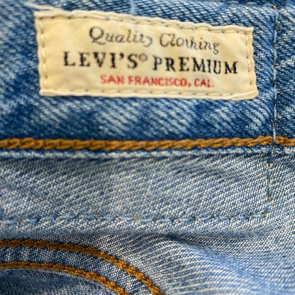 Levi's Blue Denim Jeans with Vintage Appeal